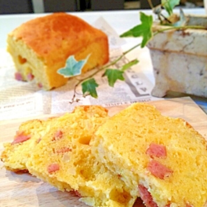 ホットケーキミックスde簡単ケークサレ レシピ 作り方 By ゆずのん 楽天レシピ